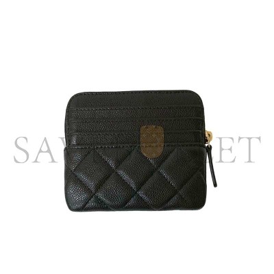 CHANEL GRAINED CALFSKIN COIN PURSE COIN CASE (11*9.5*1.5cm)